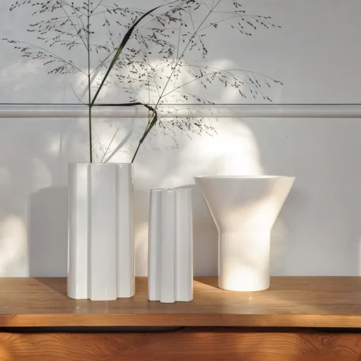 Mazo KYO Star Vase Stor Solid Blå