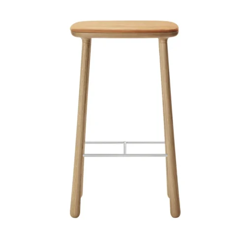 Møbel Copenhagen Cuba Barstol 77 cm Olieret Eg/Sand Láder