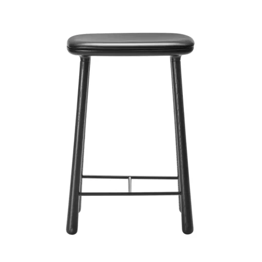 Møbel Copenhagen Cuba Barstol 66 cm Sortlakeret Eg/Sort Láder