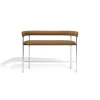 Møbel Copenhagen Font Bar Sofa 65 cm Dunes Cognac/Poleret Stål Stel