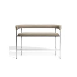 Møbel Copenhagen Font Bar Sofa 75 cm Vidar 222/Poleret Stål Stel