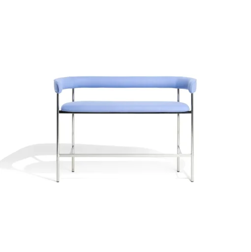 Møbel Copenhagen Font Bar Sofa 75 cm Divina 676/Poleret Stål Stel