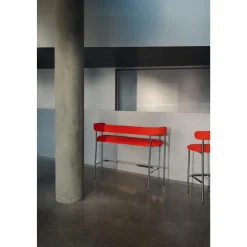 Møbel Copenhagen Font Bar Sofa 75 cm Divina 676/Poleret Stål Stel