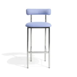 Møbel Copenhagen Font Barstol 65 cm Divina 676/Poleret Stål Stel