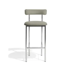 Møbel Copenhagen Font Barstol 75 cm Vidar 222/Poleret Stål Stel