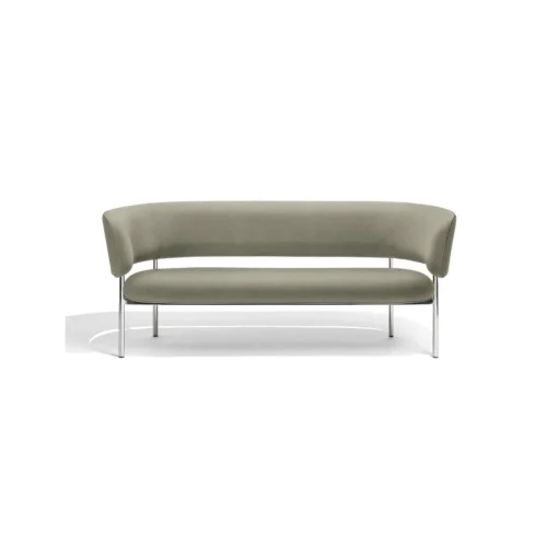 Møbel Copenhagen Font Sofa Vidar 222/Poleret Stål Stel