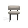 Møbel Copenhagen Font Spisebordsstol Trio 0205/Sort Stel