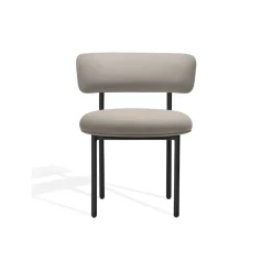 Møbel Copenhagen Font Spisebordsstol Trio 0205/Sort Stel