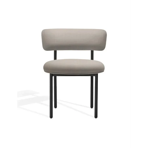 Møbel Copenhagen Font Spisebordsstol Trio 0205/Sort Stel