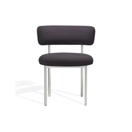 Møbel Copenhagen Font Spisebordsstol Trio 0776/Poleret Stål Stel