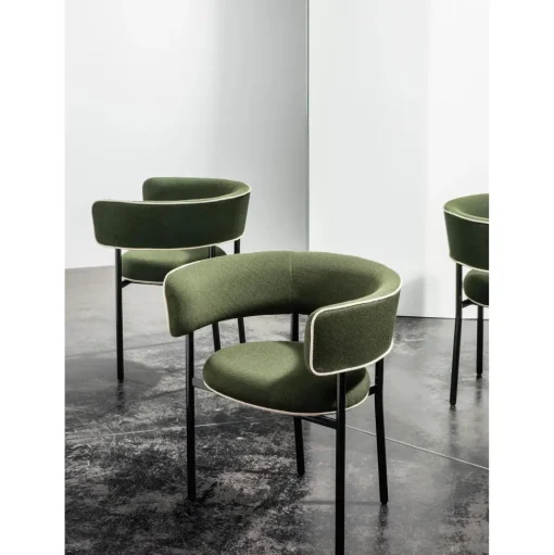 Møbel Copenhagen Font Spisebordsstol Vidar 972/Sort Stel