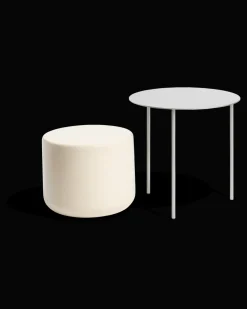 Møbel Copenhagen Pair Sidebord M Keramik/Light Ivory