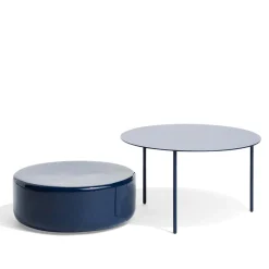 Møbel Copenhagen Pair Sidebord L Metal/Steel Blue