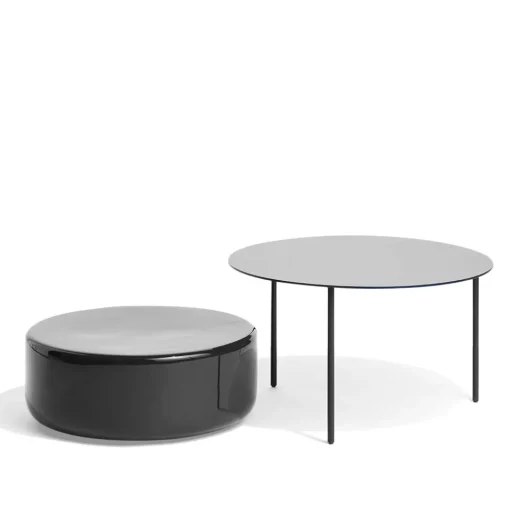 Møbel Copenhagen Pair Sidebord L Metal/Sort