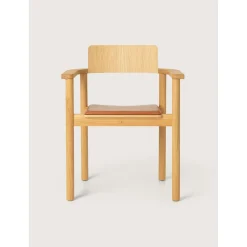 Møbel Copenhagen Rudi Spisebordsstol Oileret Eg/Cognac