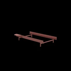 MOEBE Bed Sengeramme 90 cm Dusty Rose