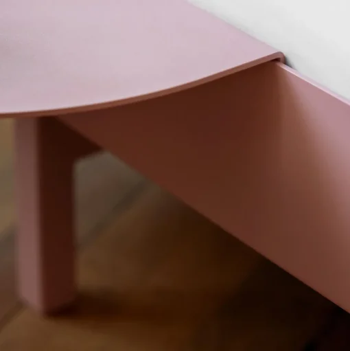 MOEBE Bed Sengeramme 90 cm Dusty Rose
