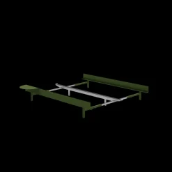 MOEBE Bed Sengeramme 90-180 cm Pine Green