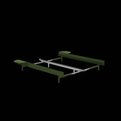 MOEBE Bed Sengeramme 90-180 cm Pine Green