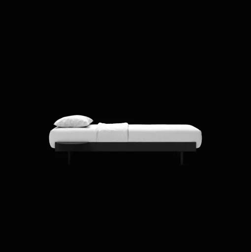 MOEBE Bed Sengeramme 90 cm Sort