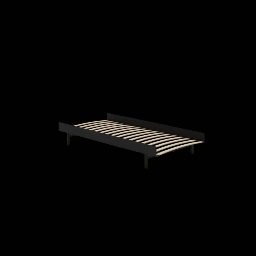 MOEBE Bed Sengeramme 90 cm Sort