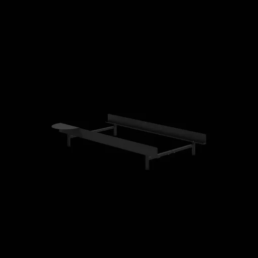 MOEBE Bed Sengeramme 90 cm Sort
