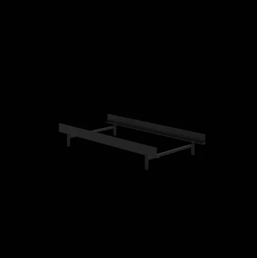 MOEBE Bed Sengeramme 90 cm Sort
