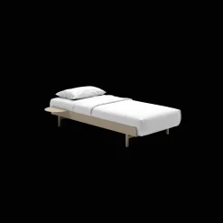 MOEBE Bed Sengeramme 90 cm Sand