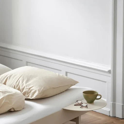 MOEBE Bed Sengeramme 90 cm Sand