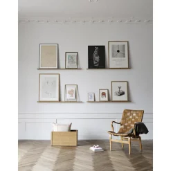 Moebe Gallery Hylde 115 Sort