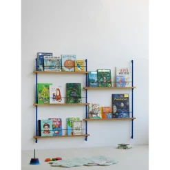 Moebe Magazine Shelving MS.115.1 Røget Eg/Hvid