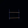Moebe Magazine Shelving MS.65.1 Røget Eg/Deep Blue