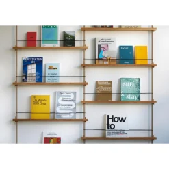 Moebe Magazine Shelving MS.115.2 Eg/Sort