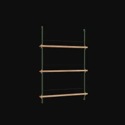Moebe Magazine Shelving MS.115.1 Eg/Pine Green