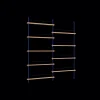Moebe Magazine Shelving MS.180.2 Eg/Deep Blue