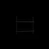Moebe Magazine Shelving MS.65.1 Sort
