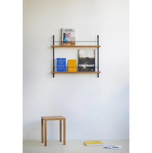Moebe Magazine Shelving MS.65.1 Sort