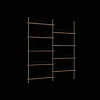 Moebe Magazine Shelving MS.180.2 Røget Eg/Warm Grey