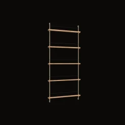 Moebe Magazine Shelving MS.115.2 Eg/Pine Green