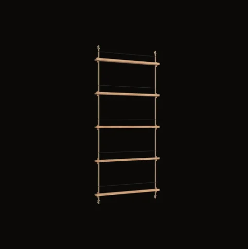 Moebe Magazine Shelving MS.115.2 Eg/Pine Green