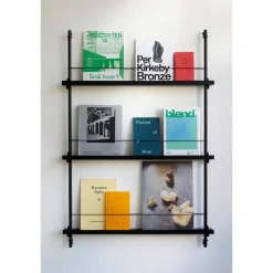 Moebe Magazine Shelving MS.115.2 Eg/Pine Green
