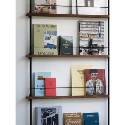 Moebe Magazine Shelving MS.115.2 Røget Eg/Sort