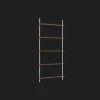 Moebe Magazine Shelving MS.180.1 Røget Eg/Hvid