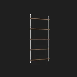 Moebe Magazine Shelving MS.180.1 Røget Eg/Hvid