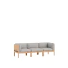 MOEBE Modular 3-Personers Sofa Med Sider Autum 101