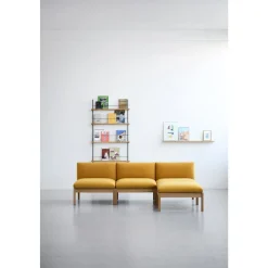 MOEBE Modular 3-Personers Sofa Med Sider Autum 101
