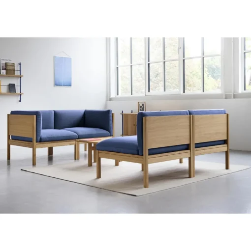 MOEBE Modular 2-Personers Sofa Med Sider Autum 101