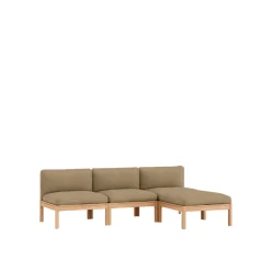 MOEBE Modular 3-Personers Sofa Med Chaiselong Autum 221