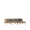 MOEBE Modular 3-Personers Sofa Med Sider & Chaiselong Autum 331