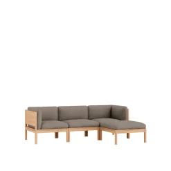 MOEBE Modular 3-Personers Sofa Med Sider & Chaiselong Autum 331